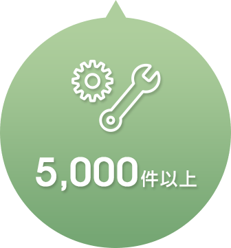 その他作業 5,000件以上